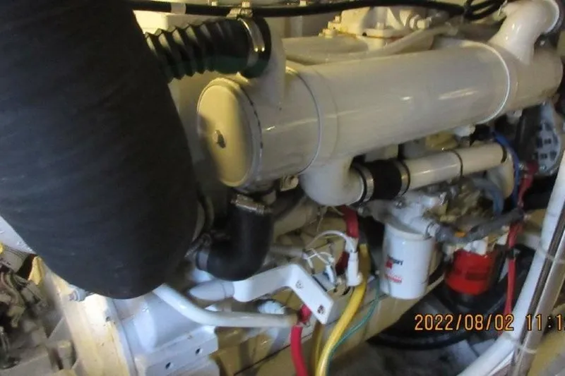Slide: The Image of Carver Yachts 450 Voyager Pilothouse 2004 - 72