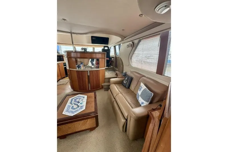 Slide: The Image of Carver Yachts 450 Voyager Pilothouse 2004 - 20