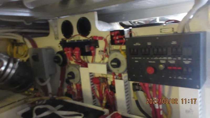 Slide: The Image of Carver Yachts 450 Voyager Pilothouse 2004 - 57