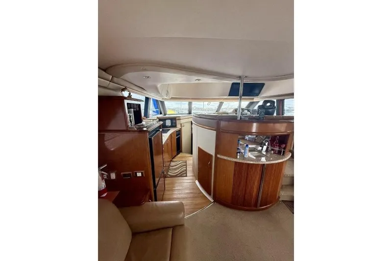 Slide: The Image of Carver Yachts 450 Voyager Pilothouse 2004 - 21