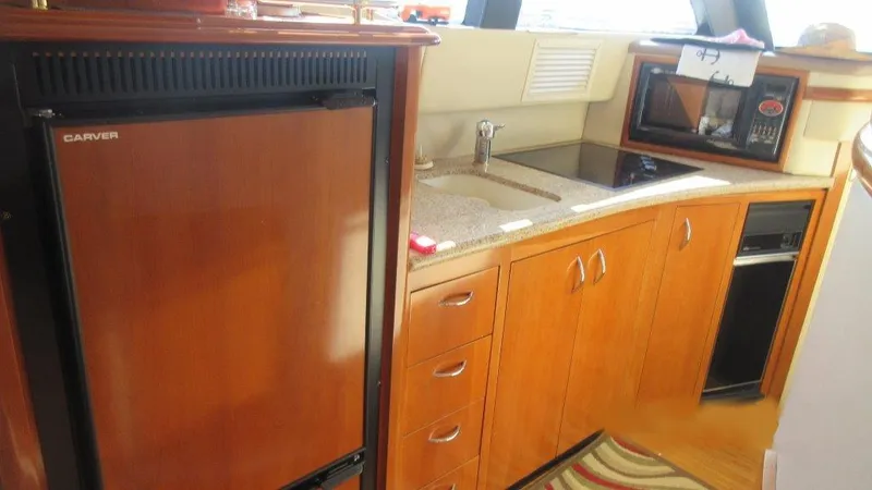 Slide: The Image of Carver Yachts 450 Voyager Pilothouse 2004 - 35