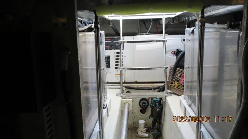 Slide: The Image of Carver Yachts 450 Voyager Pilothouse 2004 - 61