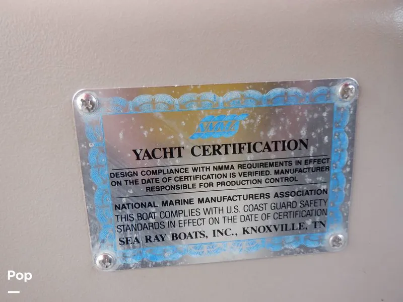 Slide: The Image of Sea Ray 310 Sundancer 1999 - 11479323