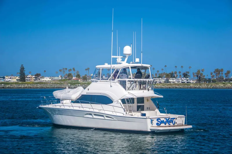 Slide: The Image of Riviera 47 Open Flybridge Series II 2005 - 2