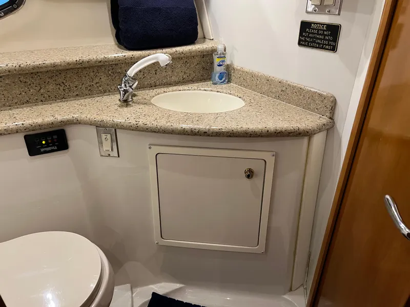 Slide: The Image of Carver Yachts 450 Voyager Pilothouse 2001 - 50
