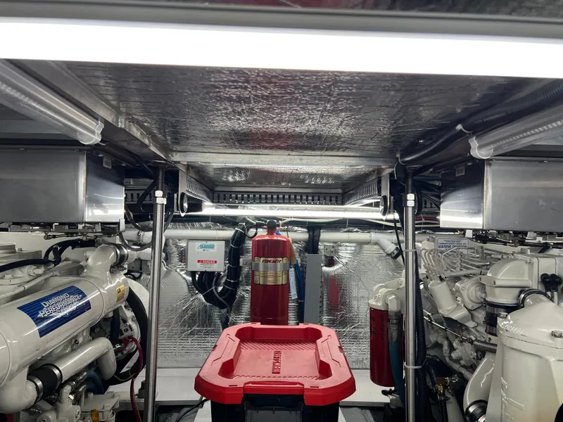Slide: The Image of Carver Yachts 450 Voyager Pilothouse 2001 - 33