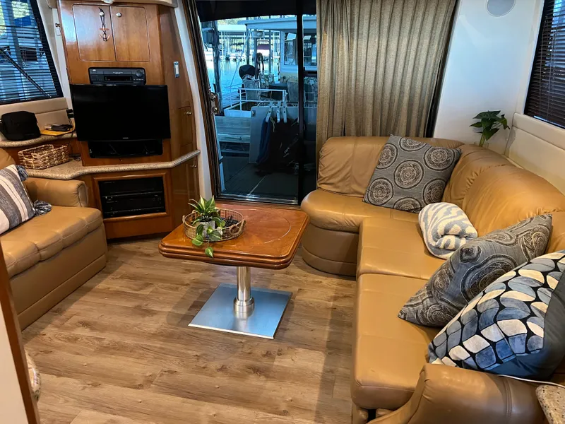 Slide: The Image of Carver Yachts 450 Voyager Pilothouse 2001 - 67
