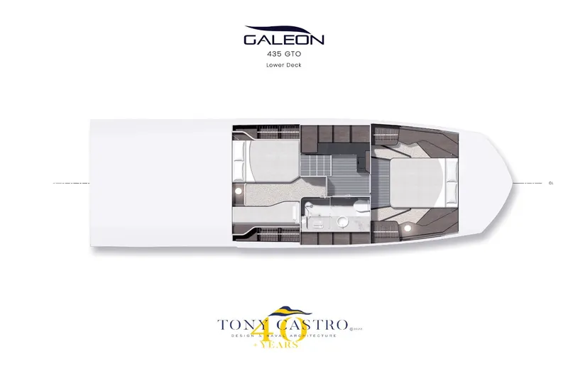 Slide: The Image of Galeon 435 GTO 2025 - 53