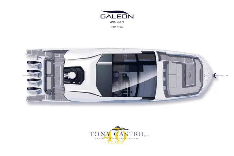 Slide: The Image of Galeon 435 GTO 2025 - 55