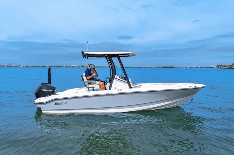 Slide: The Image of Boston Whaler 220 Dauntless 2025 - 15