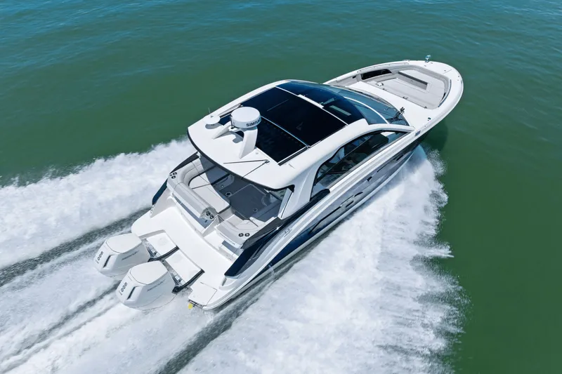 Slide: The Image of Sea Ray Sundancer 370 Outboard 2025 - 26