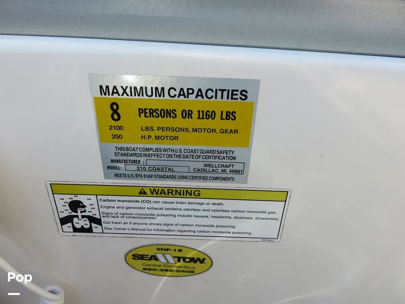 Slide: The Image of Wellcraft 210 Coastal 2013 - 12042196