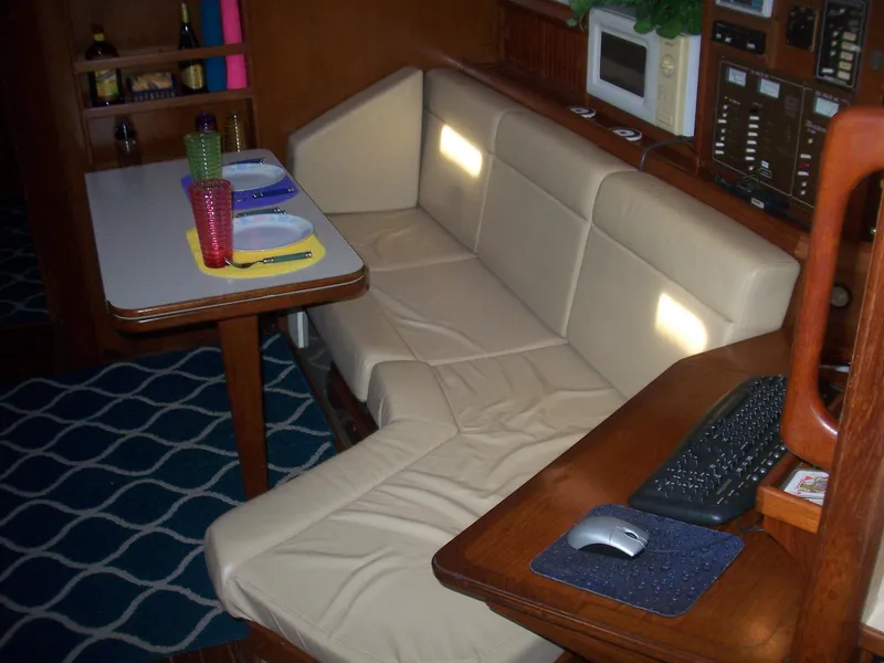 Slide: The Image of Salon with table in place - 12