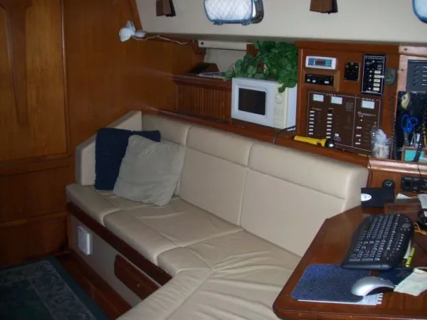 Slide: The Image of Starboard side settee - 17