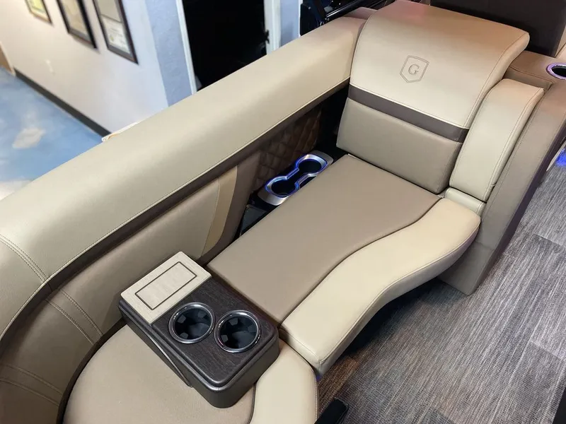 Slide: The Image of Godfrey Pontoons AquaPatio 256 SBW Twin 2024 - 28