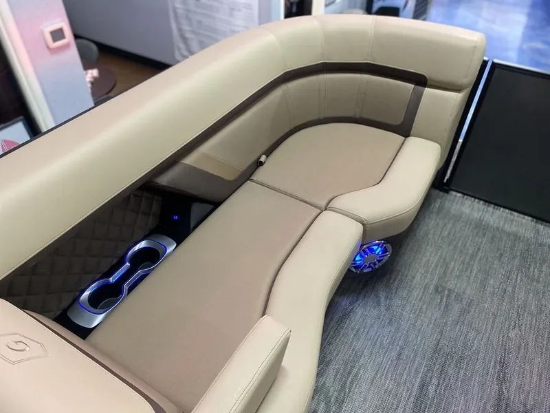 Slide: The Image of Godfrey Pontoons AquaPatio 256 SBW Twin 2024 - 14