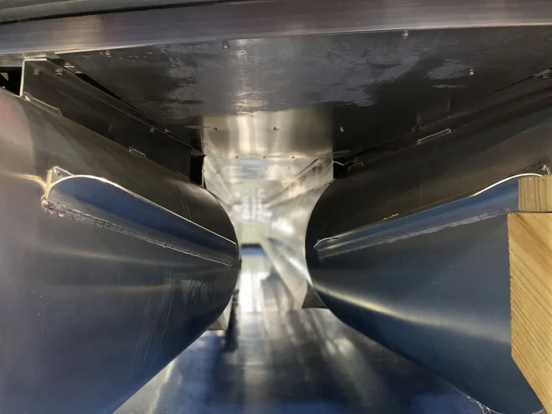 Slide: The Image of Godfrey Pontoons AquaPatio 256 SBW Twin 2024 - 33