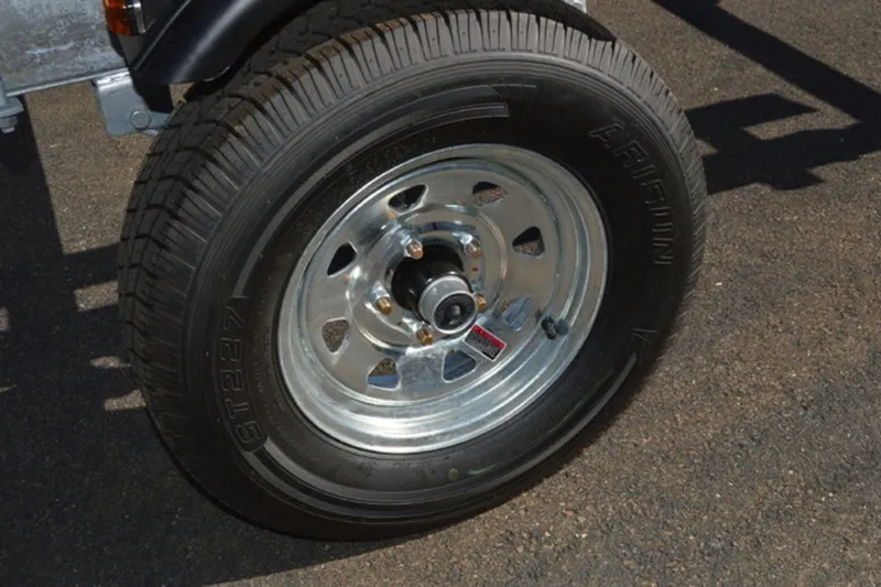 Slide: The Image of Venture Trailers Galvanized Single Axle Pontoons VP-24-25 2026 - 10