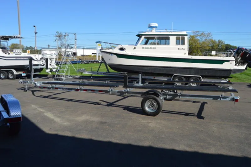 Slide: The Image of Venture Trailers Galvanized Single Axle Pontoons VP-24-25 2026 - 3