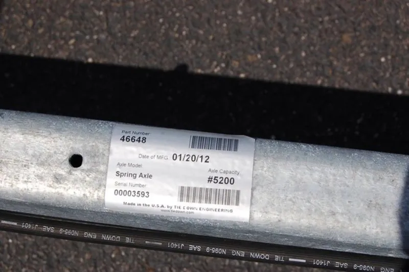 Slide: The Image of Venture Trailers Aluminum Tandem Axle Bunks VATB-8725 2026 - 14