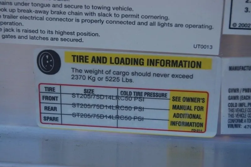 Slide: The Image of Venture Trailers Aluminum Tandem Axle Bunks VATB-5225 2026 - 14