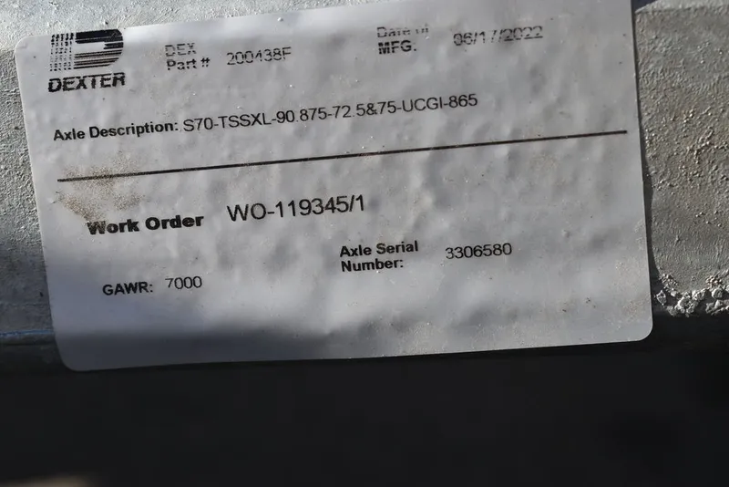 Slide: The Image of Venture Trailers Aluminum Triple Axle Bunks VATB-18025 2026 - 16