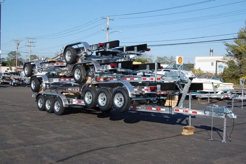 Slide: The Image of Venture Trailers Aluminum Triple Axle Bunks VATB-12625 2026 - 18