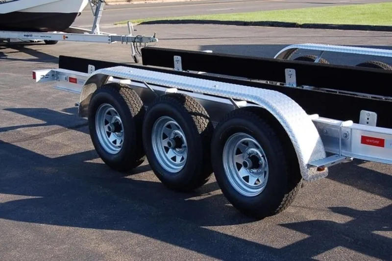 Slide: The Image of Venture Trailers Aluminum Triple Axle Bunks VATB-12625 2026 - 3