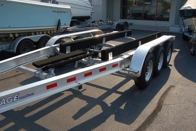 Slide: The Image of Venture Trailers Aluminum Triple Axle Bunks VATB-10625 2026 - 17
