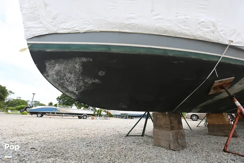 Slide: The Image of Mainship 36 Nantucket Double Cabin 1989 - 12634962