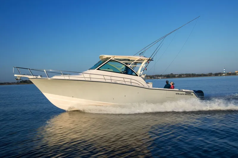 Slide: The Image of Grady-White Express 370 2026 - 2