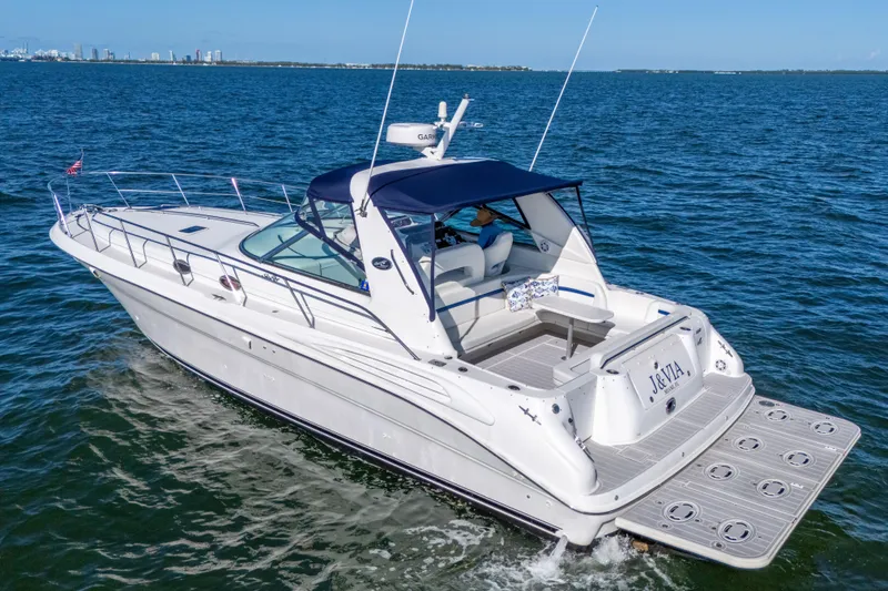 Slide: The Image of Sea Ray Sundancer 400 1997 - 15