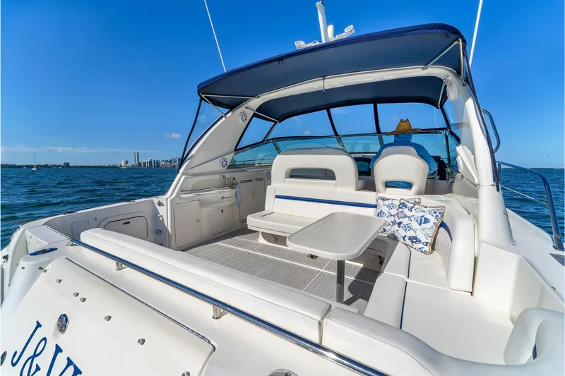 Slide: The Image of Sea Ray Sundancer 400 1997 - 28