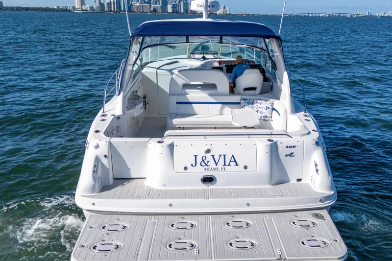 Slide: The Image of Sea Ray Sundancer 400 1997 - 17