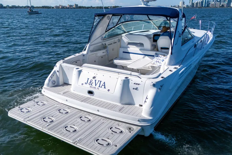 Slide: The Image of Sea Ray Sundancer 400 1997 - 18