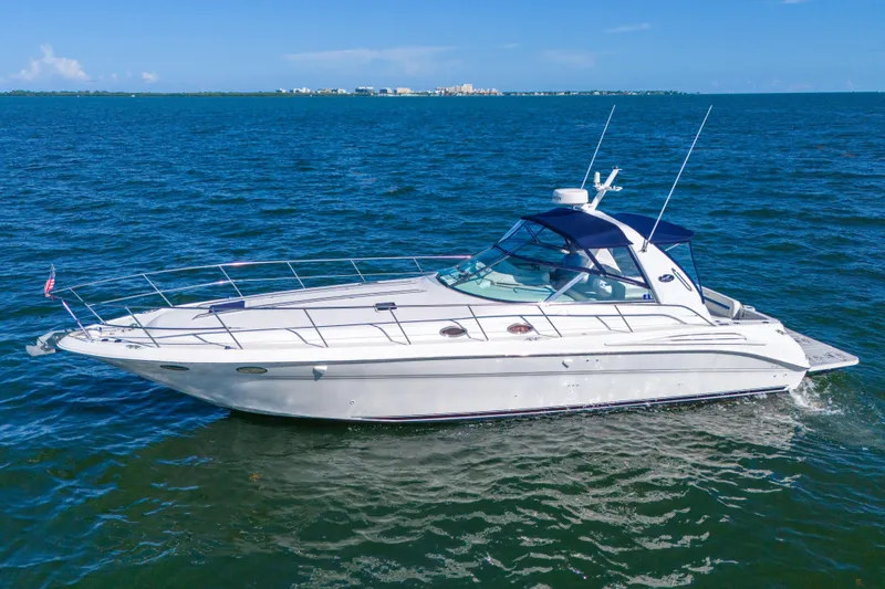 Slide: The Image of Sea Ray Sundancer 400 1997 - 12