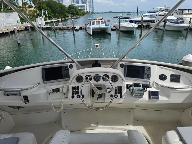 Slide: The Image of Carver Yachts 444 Cockpit Motor Yacht 2004 - 9