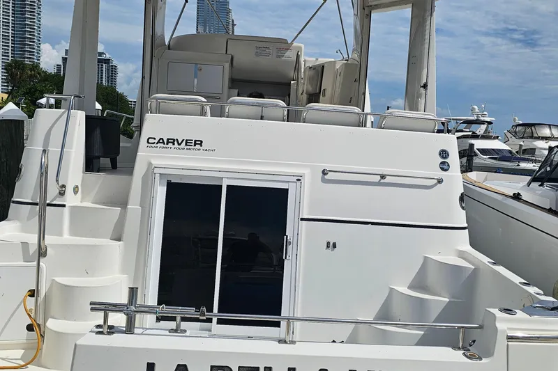 Slide: The Image of Carver Yachts 444 Cockpit Motor Yacht 2004 - 2
