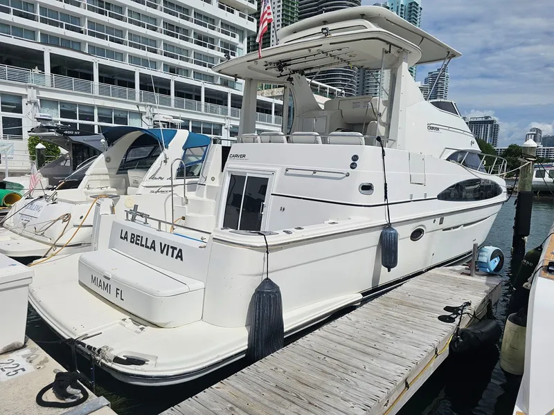 Slide: The Image of Carver Yachts 444 Cockpit Motor Yacht 2004 - 1