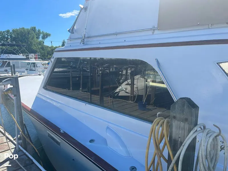 Slide: The Image of Egg Harbor 40 Flybridge Sedan Cruiser 1974 - 12948675