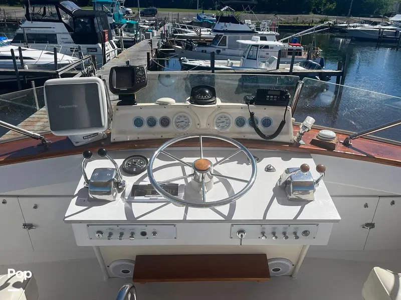 Slide: The Image of Egg Harbor 40 Flybridge Sedan Cruiser 1974 - 12948706