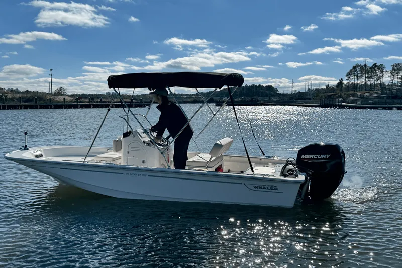 Slide: The Image of Boston Whaler 150 Montauk 2025 - 7
