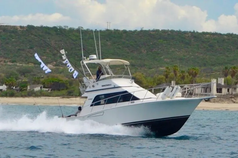 Slide: The Image of Cabo 35 Flybridge Sportfisher 1994 - 11