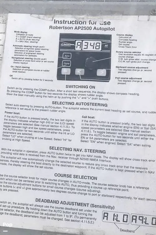 Slide: The Image of Autopilot Instructions - 13563426