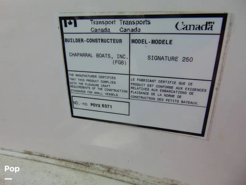 Slide: The Image of Chaparral 250 Signature 2008 - 13155267