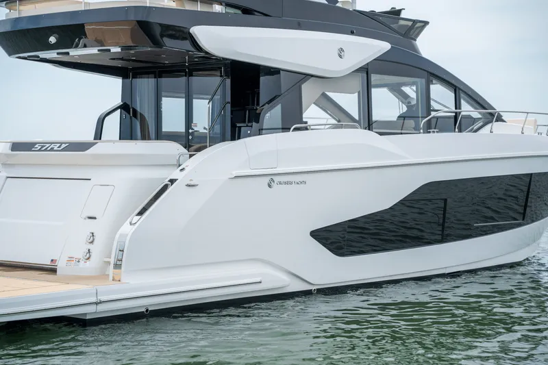 Slide: The Image of Cruisers Yachts 57 Fly 2025 - 14