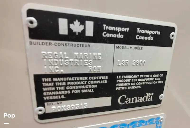 Slide: The Image of Regal 2800 LSR 2001 - 13254309