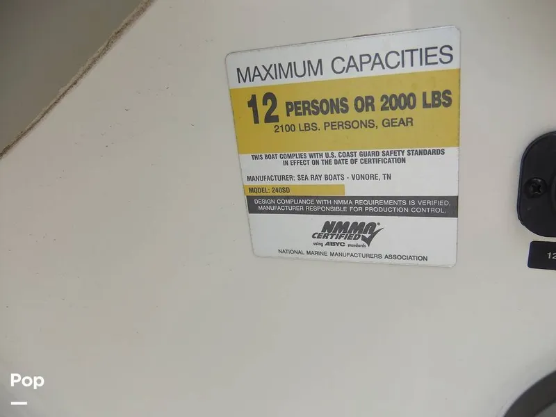 Slide: The Image of Sea Ray 240 Sundeck 2005 - 13269448