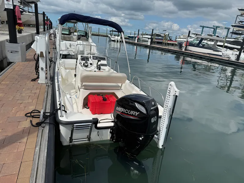 Slide: The Image of Boston Whaler 150 Montauk 2021 - 2