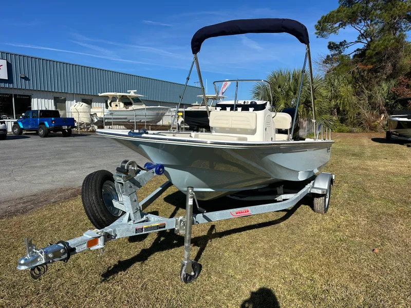 Slide: The Image of Boston Whaler 150 Montauk 2026 - 2